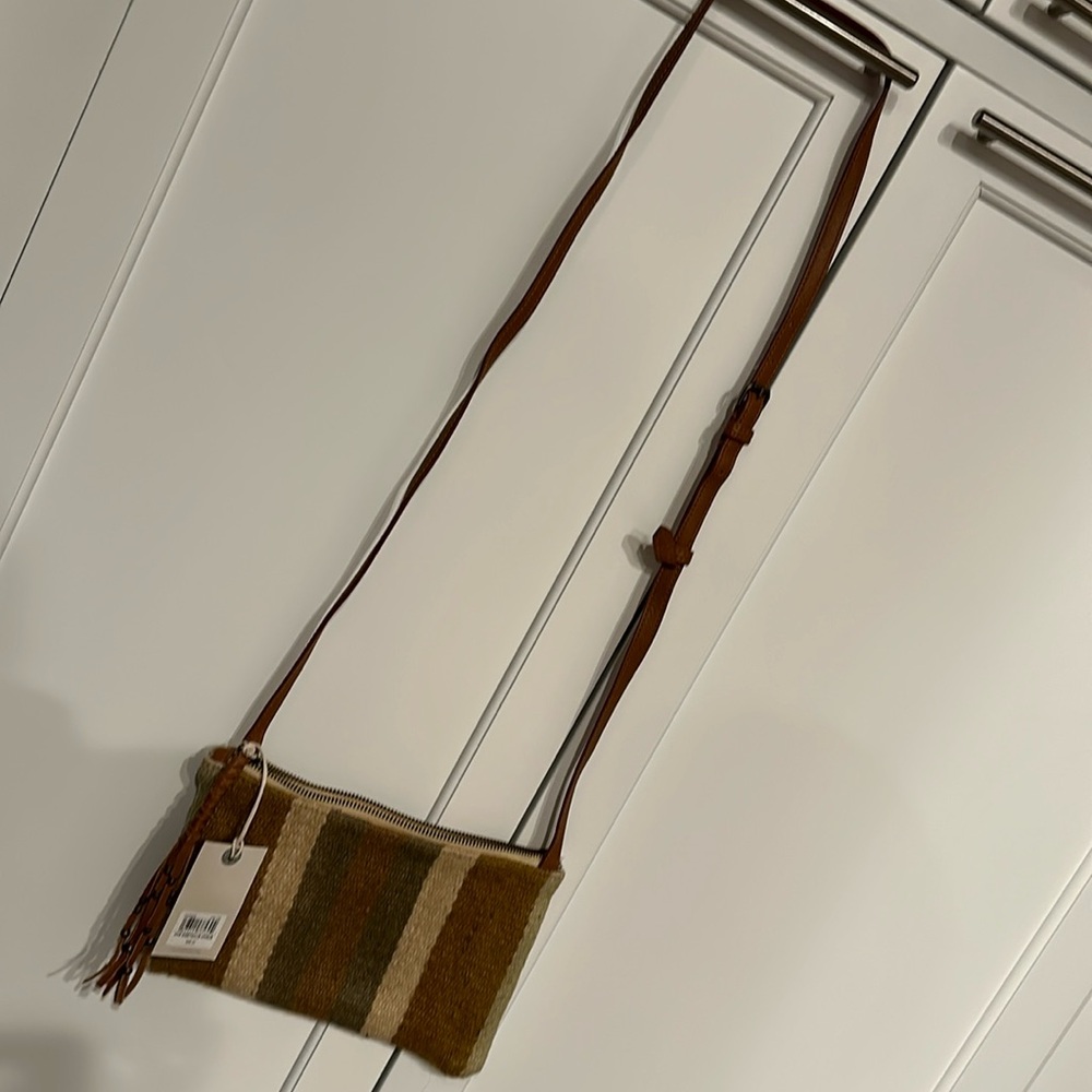 Lucky Brand Jute Crossbody NWT